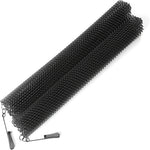 Fireplace Metal Mesh Screen Fireplace Screen To Prevent Sparks From Spilling Out, 61x45.7cm