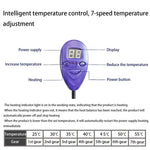 12V Low Voltage Multifunctional Warm Pet Heating Pad Pet Electric Blanket, 65x40cm Coffee