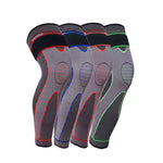 Nylon Knitted Riding Sports Extended Knee Pads, S, M, L