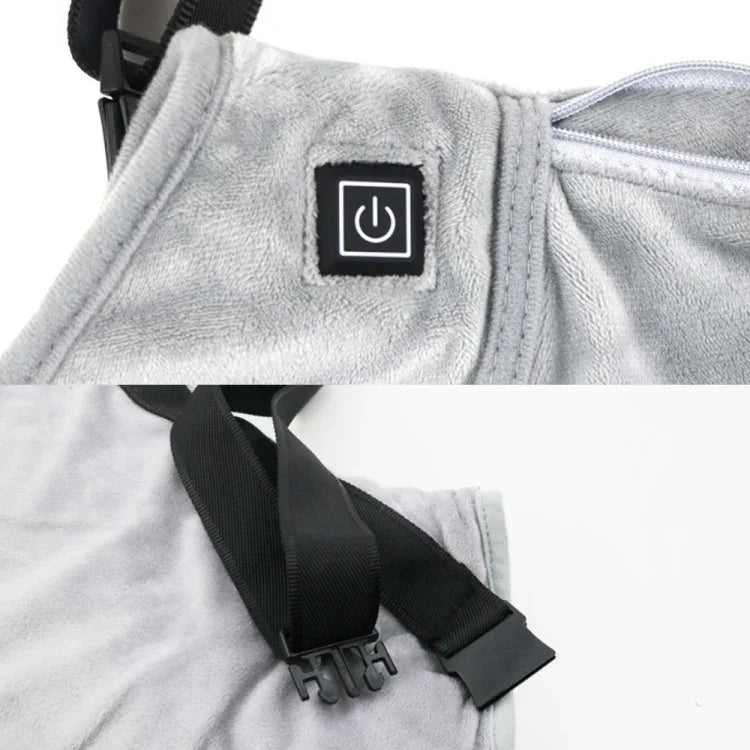 Electric Heated Hand Warmer Muff Cold Weather Thermal Glove Waist Bag, Heated Hand Warmer