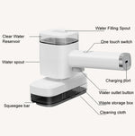 12W Multi-functional Wireless Handheld Cleaner Window Scraping, Handheld Cleaner