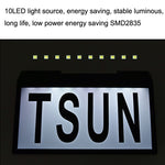 Solar LED Light Control Waterproof Plug Door Light, Style:, 5 Letters + 3 Sets Numbers, 26 Letters + 3 Sets Numbers