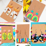 106-1 116 In 1 Clay Cutter Set DIY Clay Earring Mould Clay Earrings Making Tools