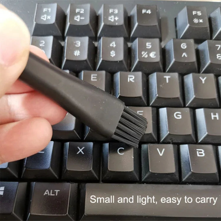 2 Sets Anti-static Brush Portable Handle Clean Keyboard Brush Kit, 5 In 1