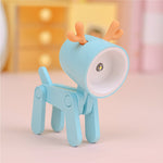 TL-23 LED Mini Foldable Cartoon Desk Lamp Home Pet Shape Decoration Table Lamp, Spec:, Dog (Blue), Dog (Green), Dog (Pink), Dog (Beige), Dog (Orange）, Dog (Yellow), Deer (Blue), Deer (Green), Deer (Pink), Deer (Beige), Deer (Orange), Deer (Yellow)     ...