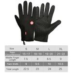 Winter Outdoor Riding Sports Waterproof Touch Screen Glove, M, L, XL, XXL