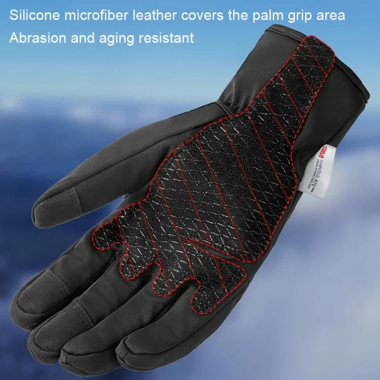 A030 Winter Skiing Glove Riding Sports Touch Screen Keep Warm Gloves, M, L, XL