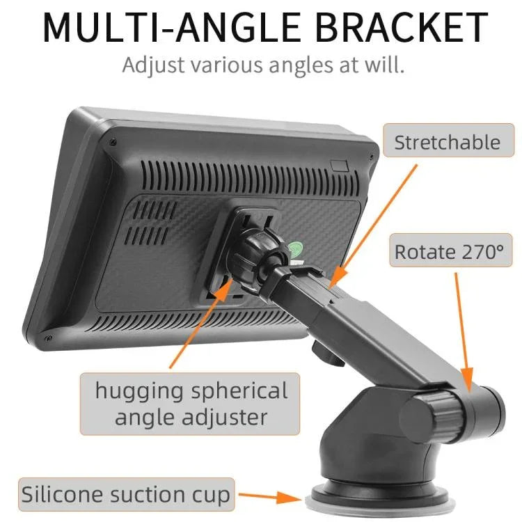 7 inch AHD Wireless CarPlay Car MP5 Player, Support Mobile Phone Interconnection, B5300 With Camera