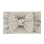 Soft Jacquard Nylon Children Headwear Baby Bow Headband