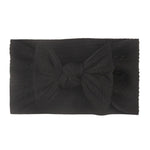 Soft Jacquard Nylon Children Headwear Baby Bow Headband