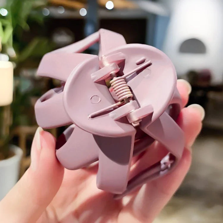 10 PCS Frosted Ladies Coiffure Hair Grab Hair Clip