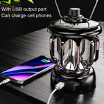 LH-B46 LED Retro Tent Light Convenient USB Charging Camping Light, LH-B46 Green, LH-B46 Black, LH-B46 White