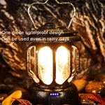 LH-B46 LED Retro Tent Light Convenient USB Charging Camping Light, LH-B46 White, LH-B46 Green, LH-B46 Black