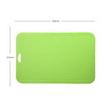 2pcs Baby Auxiliary Cutting Board Fruit and Vegetable Cutting Plastic Board, 2pcs Green, 2pcs Pink