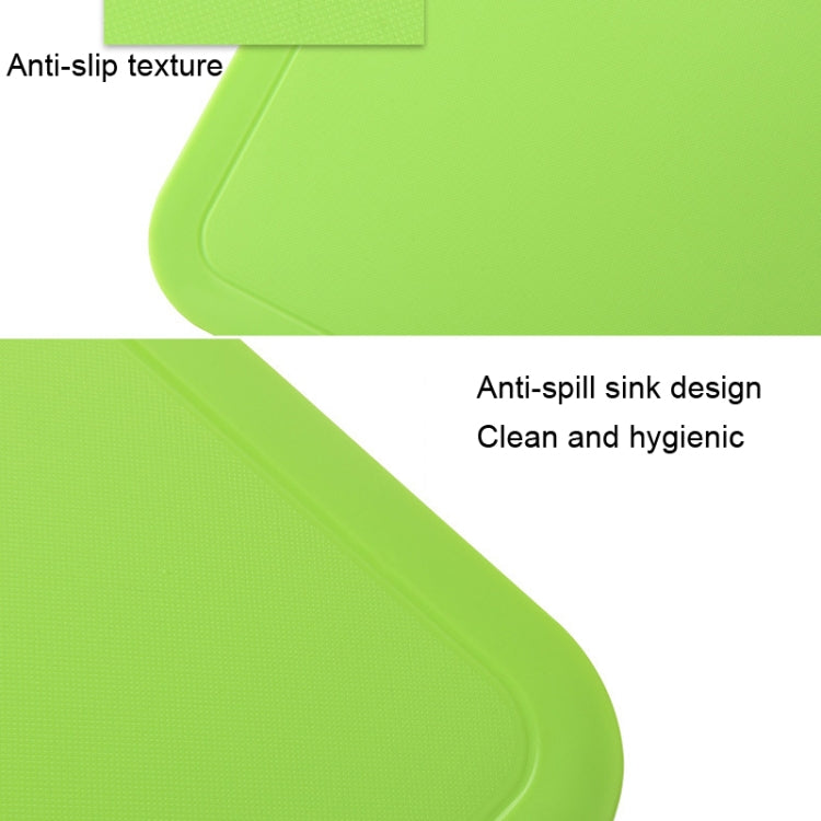 2pcs Baby Auxiliary Cutting Board Fruit and Vegetable Cutting Plastic Board, 2pcs Green, 2pcs Pink