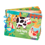 Children Early Teaching Cartoon Intelligence Development Toys Repeatedly Paste Book, Traffic, Life, Dinosaur, Farm