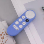 For Google Chromecast 2020 Y16 Remote Control Anti-fall Silicone Protective Case, Y16 (Luminous Blue), Y16 (Black), Y16 (Red), Y16 (Blue), Y16 (Luminous Green)