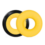 1pair Headset Sponge Cover for Sennheiser HD25-1II/25/25SP/25SP-II, Black, Red, Yellow, Blue, White, Black Wrinkled