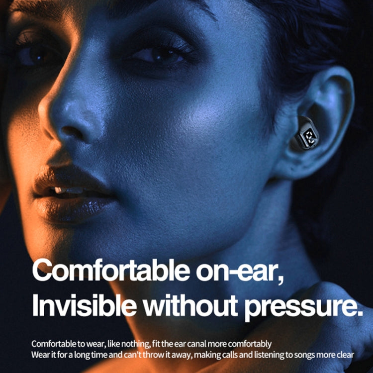 M5 Digital Display Bluetooth Headset Mini In-ear Invisible Headphones, M5 Black, M5 White, M5 Skin Color, M5 Pink, M5 Green