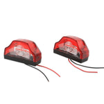 2pcs MK-198 3LED Van / Truck / Trailer White Light License Plate Lamp, MK-198