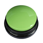 Pet Communication Button Dog Vocal Box Recording Vocalizer, Style: Recording Model, Light Blue, Green, Purple, Red, Orange, Rose Red, Pink, Yellow, Lake Blue, White, Dark Blue