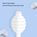 2boxes Pet Cotton Swabs Cat Dog Ear Cleaning Supplies, Pet Cotton Swabs