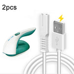 2pcs  USB Charging Cable For Philips CONFU SUPOR Hair Ball Trimmer, 2pcs For Philips Hair Ball Trimmer