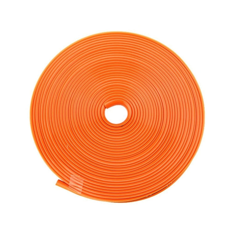 8m/roll Car Wheel General Sticker Modified Protection Sticker Anti-collision Strip, 1roll White, 1roll Black, 1roll Red, 1roll Pink, 1roll Purple, 1roll Blue, 1roll Orange, 1roll Gray