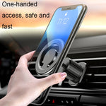 D19 Car Magnetic Mobile Phone Holder Rotatable Metal Navigation Bracket, Spec:, D19 Air Outlet (Black), D19 Seat (Silver), D19 Sticker (Black), D19 Sticker (Silver), D19 Air Outlet (Silver), D19 Extended (Black), D19 Extended (Silver), D19 Seat (Black)