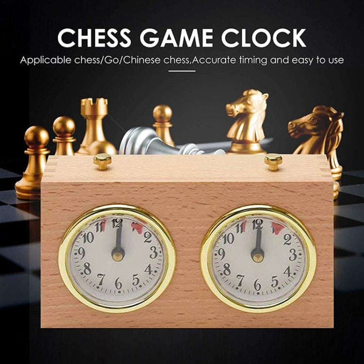 DT05a Retro Wood Shell Chess Clock Mechanical International Chess Clock, DT05a