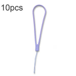 10pcs  Silicone Woven Pattern  Cell Phone Lanyard Anti-loss Hand Rope, Dark Night Green, White, Grass Purple, Light Green, Clove Purple, Antique White, Black, Red, Matcha Green, Lemon Yellow, Shallow Purple, Sand Pink, Sugar Orange, Tea Red            ...