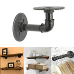 Wrought Iron Hanging Potted Plant Wall Shelf Water Pipe Shelf 11 inch, Flange, 7x7cm, 10x15cm, 14x14cm, 6inch, 8inch, 10inch, 11 inch, 12inch