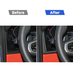 For 2019-2024 BMW 8 Series G14 2pcs /Set Right-hand Drive Instrument Both Sides Decorative Stickers, Right-hand Drive