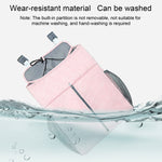 Baby Bed Organizer Newborn Crib Diaper Storage Hanging Bags Bedside Shelf Bag, Linen Gray, Linen Pink