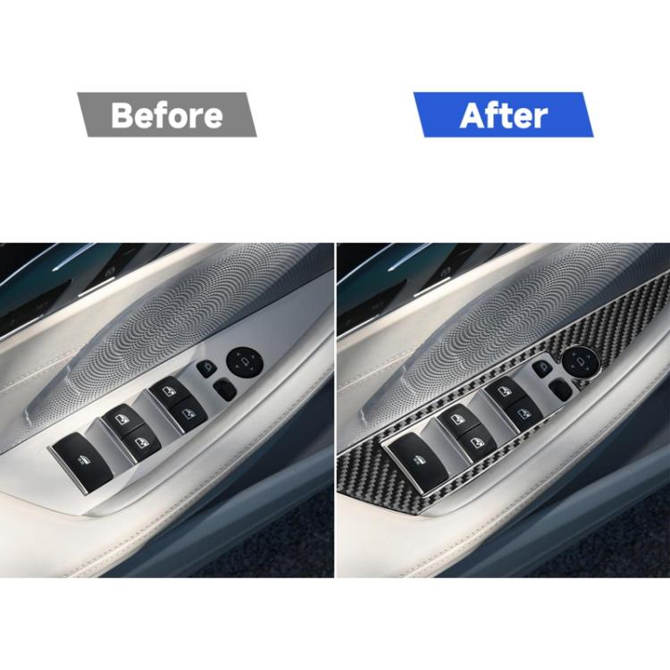For 2019-2024 BMW 8 Series G14 2pcs /Set Left-hand Drive Glass Lift Convertible Stickers, Left-hand Drive