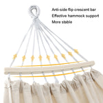 KLY829 Camping Indoor Hammock Outdoor Swing, Style:, Classic Single Beige, Classic Single Gray, Classic Dual Beige, Classic Dual Gray, Single Reinforcement Anti-rollover Beige, Double Reinforcement Anti-rollover Beige