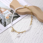 Ladies Temperament Necklace Collarbone Chain, N2209-2 Light Drilling Love, N2209-11 Colorful Love, N2209-5 Double-layer Green Love, N2209-1 Twist Stick Square Pearl, N2209-6 Oval White Flower, N2209-7 Long White Flower, N2209-9 Bow                     ...