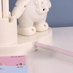 T509 Astronaut Pen Holder Desk Lamp with Pencil Sharpener Function, T509 White, T509 Pink, T509 Blue