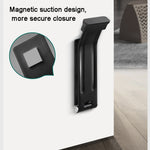Magnetic Door Stopper Pedal Opening And Closing Door Catch For Bottom of Door, Magnetic Door Stopper Black, Magnetic Door Stopper White