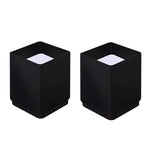 2pcs/set Furniture Carbon Steel Wraparound Heightening Foot Pad, Style:, Round 4x5cm (Black), Round 4x5cm (Brown), Round 6x5cm (Black), Round 6x5cm (Brown), Round 6x10cm (Black), Round 6x10cm (Brown), Square 4x5cm (Black), Square 4x5cm (Brown)         ...