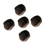 5pcs/set Wheel Chair Foot Cover Computer Chair Roller Fixer, Wheel Chair Foot Cover
