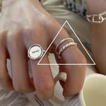 Happy Smile Face Love Wear Combination Ring, J3357, J3520, J2818, J3381, J3456, J1991, J3626, J3610, J3532, J3522, J3427, J3329, J2907, J2942, J3017, J3286, J3284, J2002, J2064