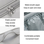 Baona BN-DS006 for Dyson Airwrap Multifunctional PU Leather Storage Bag, BN-DS006 Grey