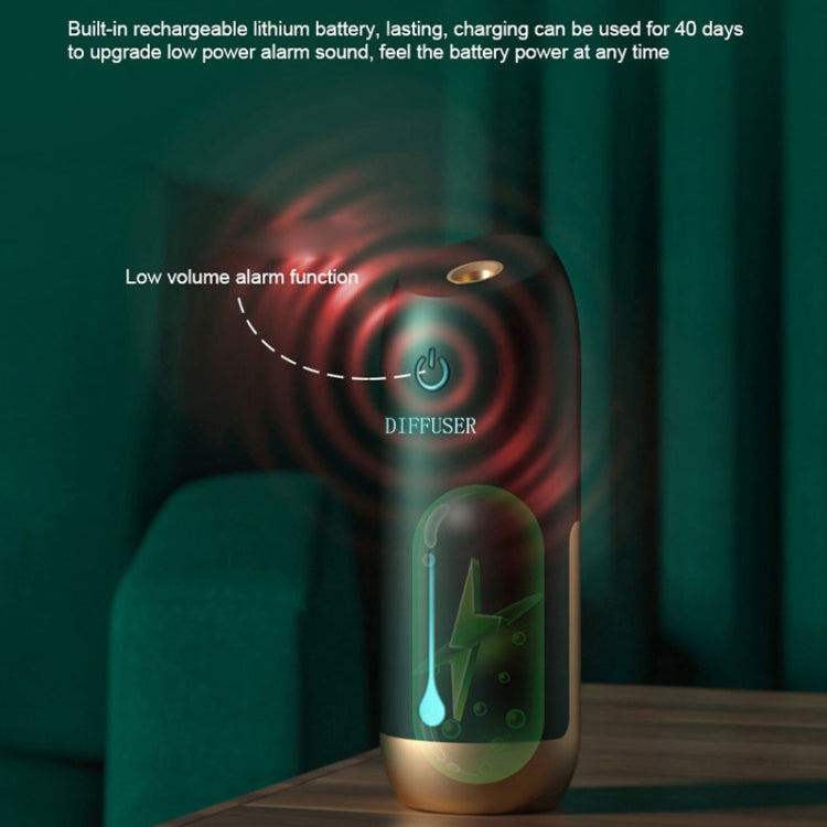 Timed Automatic Spray Air Purification Diffuser, Single Machine, No Essential Oil, 2.0 Space Gray, 2.0 Purple, 2.0 Forest Green, 2.0 Rose Pink