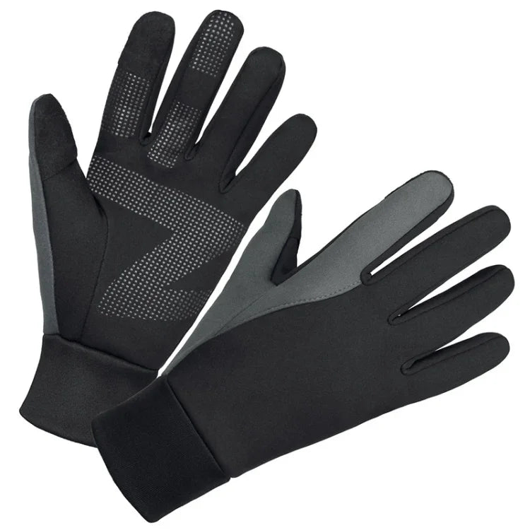Touch Screen Anti-slip Waterproof Outdoor Sports Warm Cycling Gloves, S, M, L, XL