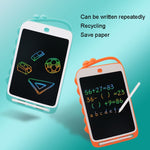 10 inch Cartoon Dinosaur LCD Writing Board Colorful Children Painting Board, 10 inch (Light Blue)