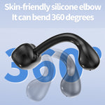 M10 IPX5 Waterproof Ear Clip Bluetooth Earphones, Style:, M10 Single Black, M10 Single White, M10 Single Pink, M10 Single Skin Color, M10 Single Green, M10 Doble White, M10 Doble Pink, M10 Doble Green, M10 Doble Skin Color, M10 Doble Black