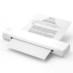 M08F Bluetooth Wireless Handheld Portable Thermal Printer, Black Green A4 Version, Black A4 Version, White A4 Version, White Orange A4 Version, Green A4 Version, Pink A4 Version, Gray A4 Version, Silver A4 Version, Black Green Letter Version           ...