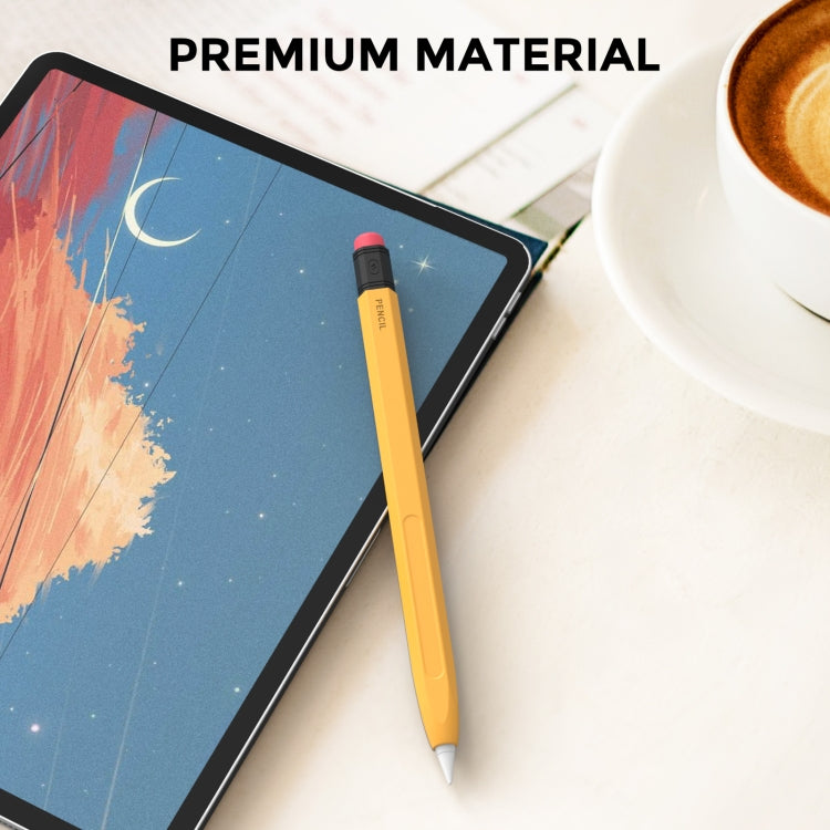 AhaStyle PT180-2 Silicone Protective Case Anti-Slip And Anti-Drop Capacitive Pen Case, For Apple Pencil 1, For Apple Pencil 2
