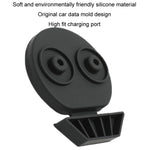 For Tesla Model3/Y 2pcs Charging Port Silicone Dustproof Waterproof Cover, Split Black, Split Red, Split Blue, Conjoined Black, Conjoined Red, Conjoined Blue, EU Standard Black